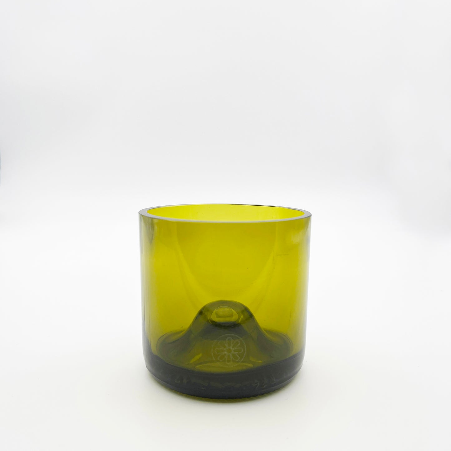 Verres Iris (x4) olive