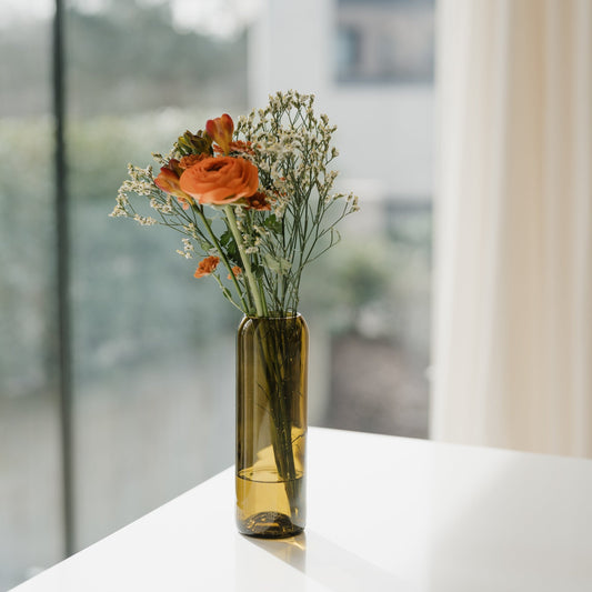 Vase Bloom ambre